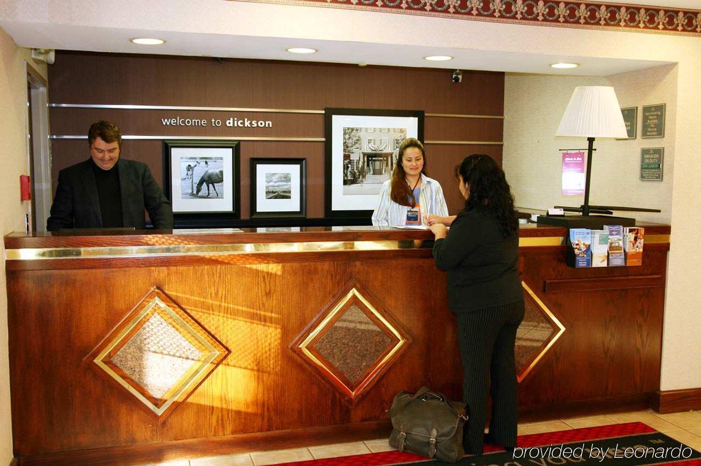 Hampton Inn Dickson Interieur foto